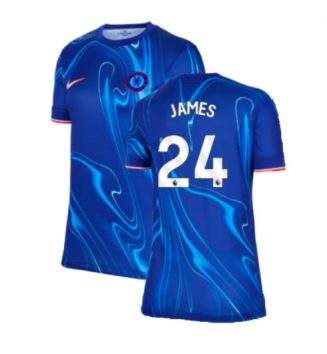 Nieuwste Dames Chelsea Thuisshirt 2024-2025 Reece James #24 korte mouw online kopen