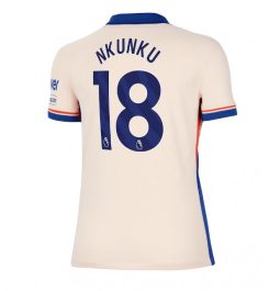 Nieuwste Dames Chelsea Uitshirt 2024-2025 Christopher Nkunku #18 korte mouw online kopen