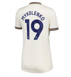 Nieuwste Dames Everton Derde Shirt 2024-2025 Vitaliy Mykolenko #19 Korte Mouw Kopen