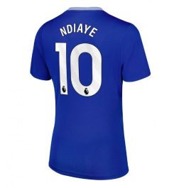 Nieuwste Dames Everton Thuisshirt 2024-2025 Iliman Ndiaye #10 Korte Mouw Kopen