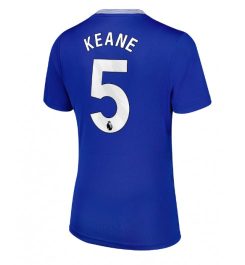 Nieuwste Dames Everton Thuisshirt 2024-2025 Michael Keane #5 Korte Mouw Kopen