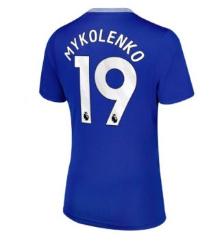 Nieuwste Dames Everton Thuisshirt 2024-2025 Vitaliy Mykolenko #19 Korte Mouw Kopen