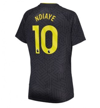 Nieuwste Dames Everton Uitshirt 2024-2025 Iliman Ndiaye #10 Korte Mouw Kopen