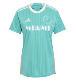 Nieuwste Dames Inter Miami Derde Shirt 2024-2025 Jordi Alba #18 Korte Mouw Kopen-1