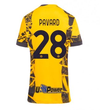 Nieuwste Dames Inter Milan Derde Shirt 2024-2025 Benjamin Pavard #28 Korte Mouw