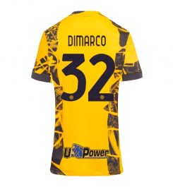 Nieuwste Dames Inter Milan Derde Shirt 2024-2025 Federico Dimarco #32 Korte Mouw