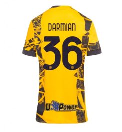 Nieuwste Dames Inter Milan Derde Shirt 2024-2025 Matteo Darmian #36 Korte Mouw