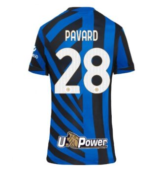 Nieuwste Dames Inter Milan Thuisshirt 2024-2025 Benjamin Pavard #28 Korte Mouw