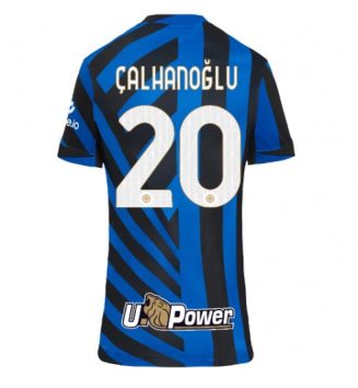 Nieuwste Dames Inter Milan Thuisshirt 2024-2025 Hakan Çalhanoğlu #20 Korte Mouw