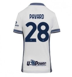 Nieuwste Dames Inter Milan Uitshirt 2024-2025 Benjamin Pavard #28 Korte Mouw