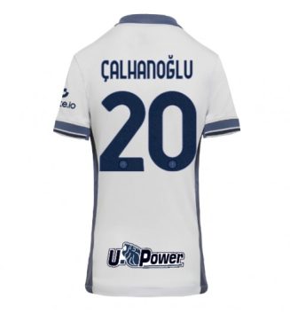 Nieuwste Dames Inter Milan Uitshirt 2024-2025 Hakan Çalhanoğlu #20 Korte Mouw