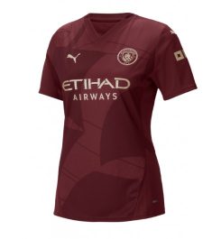 Nieuwste Dames Manchester City Derde Shirt 2024-2025 Bernardo Silva #20 korte mouw online kopen-1