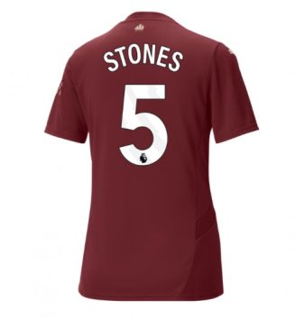 Nieuwste Dames Manchester City Derde Shirt 2024-2025 John Stones #5 korte mouw online kopen