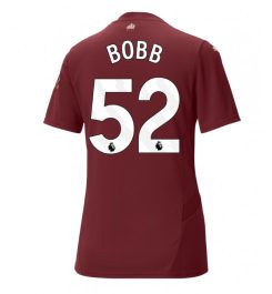 Nieuwste Dames Manchester City Derde Shirt 2024-2025 Oscar Bobb #52 korte mouw online kopen