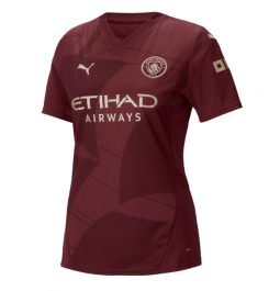 Nieuwste Dames Manchester City Derde Shirt 2024-2025 korte mouw online kopen