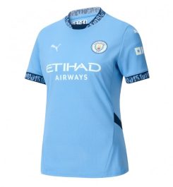 Nieuwste Dames Manchester City Thuisshirt 2024-2025 Bernardo Silva #20 korte mouw online kopen-1