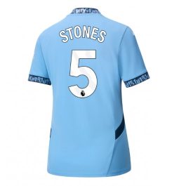 Nieuwste Dames Manchester City Thuisshirt 2024-2025 John Stones #5 korte mouw online kopen