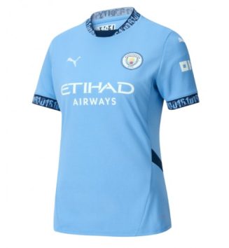 Nieuwste Dames Manchester City Thuisshirt 2024-2025 korte mouw online kopen