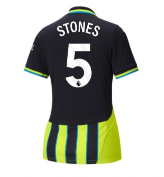 Nieuwste Dames Manchester City Uitshirt 2024-2025 John Stones #5 korte mouw online kopen