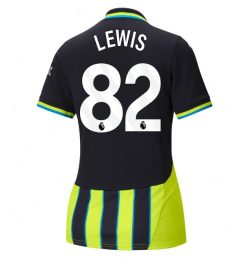 Nieuwste Dames Manchester City Uitshirt 2024-2025 Rico Lewis #82 korte mouw online kopen