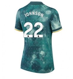 Nieuwste Dames Tottenham Hotspur Derde Shirt 2024-2025 Brennan Johnson #22 korte mouw online kopen