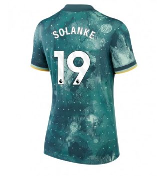 Nieuwste Dames Tottenham Hotspur Derde Shirt 2024-2025 Dominic Solanke #19 korte mouw online kopen