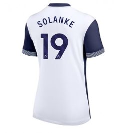 Nieuwste Dames Tottenham Hotspur Thuisshirt 2024-2025 Dominic Solanke #19 korte mouw online kopen