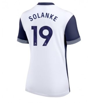 Nieuwste Dames Tottenham Hotspur Thuisshirt 2024-2025 Dominic Solanke #19 korte mouw online kopen