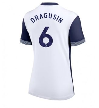 Nieuwste Dames Tottenham Hotspur Thuisshirt 2024-2025 Radu Dragusin #6 korte mouw online kopen