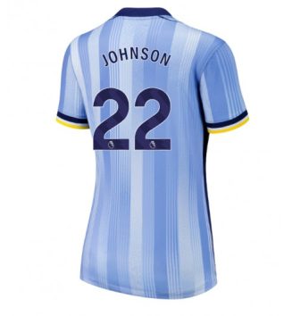 Nieuwste Dames Tottenham Hotspur Uitshirt 2024-2025 Brennan Johnson #22 korte mouw online kopen