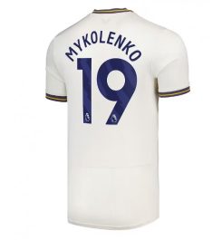 Nieuwste Everton Derde Shirt 2024-2025 Vitaliy Mykolenko #19 Korte Mouw Kopen