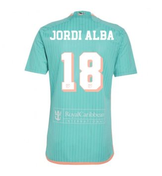 Nieuwste Inter Miami Derde Shirt 2024-2025 Jordi Alba #18 Korte Mouw Kopen