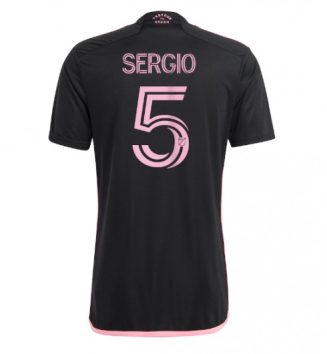 Nieuwste Inter Miami Uitshirt 2024-2025 Sergio Busquets #5 Korte Mouw Kopen