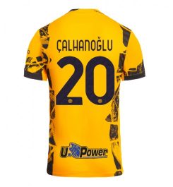 Nieuwste Inter Milan Derde Shirt 2024-2025 Hakan Çalhanoğlu #20 Korte Mouw