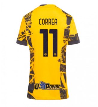 Nieuwste Inter Milan Derde Shirt 2024-2025 Joaquin Correa #11 Korte Mouw