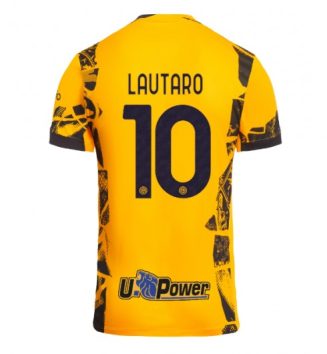 Nieuwste Inter Milan Derde Shirt 2024-2025 Lautaro Martinez #10 Korte Mouw