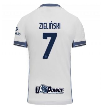 Nieuwste Inter Milan Uitshirt 2024-2025 Piotr Zielinski #7 Korte Mouw