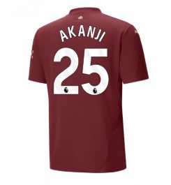 Nieuwste Manchester City Derde Shirt 2024-2025 Manuel Akanji #25 korte mouw online kopen