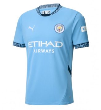 Nieuwste Manchester City Thuisshirt 2024-2025 korte mouw online kopen