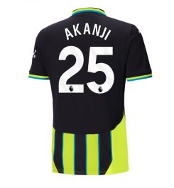 Nieuwste Manchester City Uitshirt 2024-2025 Manuel Akanji #25 korte mouw online kopen