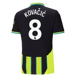 Nieuwste Manchester City Uitshirt 2024-2025 Mateo Kovačić #8 korte mouw online kopen