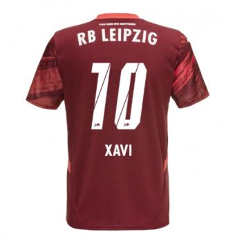 RB Leipzig Uitshirt 2024-2025 Xavi Simons #10 Voetbalshirts korte mouw voordelig online kopen