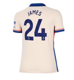 Nieuwste Dames Chelsea Uitshirt 2024-2025 Reece James #24 korte mouw online kopen