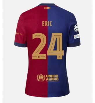 Goedkope Barcelona Thuisshirt 2024-2025 Eric Garcia #24 Korte Mouw Kopen