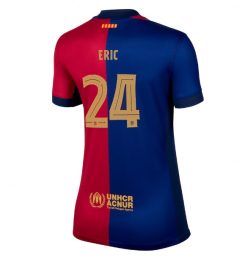 Goedkope Dames Barcelona Thuisshirt 2024-2025 Eric Garcia #24 Korte Mouw Kopen