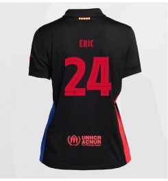 Goedkope Dames Barcelona Uitshirt 2024-2025 Eric Garcia #24 Korte Mouw Kopen