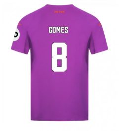 Goedkope Wolves Derde Shirt 2024-2025 Joao Gomes #8 Korte Mouw Kopen