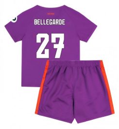 Goedkope Wolves Derde Shirt 2024-2025 Kids Jean-Ricner Bellegarde #27 Korte Mouw (+ Korte broeken) Kopen