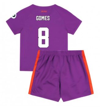 Goedkope Wolves Derde Shirt 2024-2025 Kids Joao Gomes #8 Korte Mouw (+ Korte broeken) Kopen