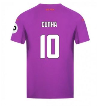 Goedkope Wolves Derde Shirt 2024-2025 Matheus Cunha #10 Korte Mouw Kopen